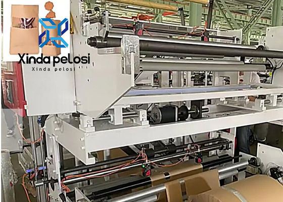 Laminated PE Paper Zipper Bag Making Machine CE Certification 90pcs/Min