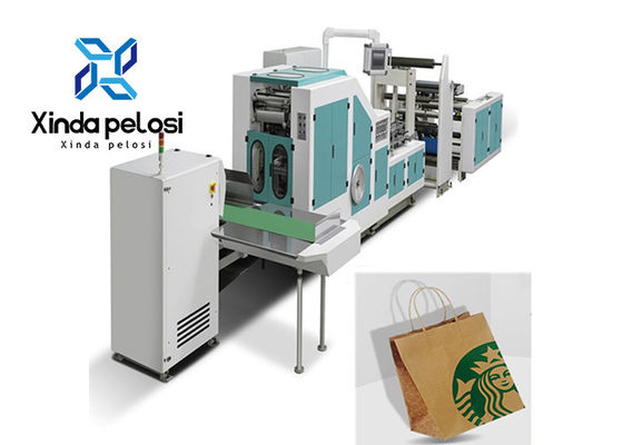 Digital Print Food Flat Paper Bag Manufacturing Machine Paper Bag Forming Machine