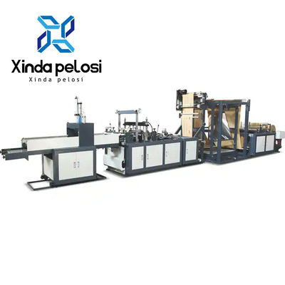 Fully Automatic Kraft Paper Bag Making Machine 160pcs/Min 13KW