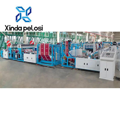 Fully Automatic T Shirt Biodegradable Shopping Bags Making Machine