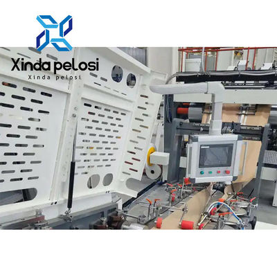High Speed Bread Bag Making Machine Non Plastic Carry Bags Manufacturing Machine