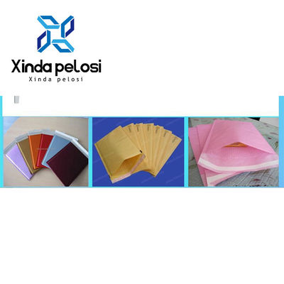 Multiline Double Line Rolling Side Sealing Bag Forming Machine With Auto Glue Device