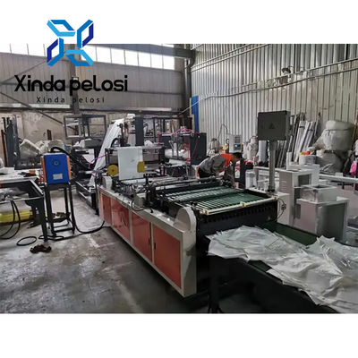 Double Inner Paper Courier Bag Making Machine 220V Easy To Operate