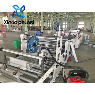 OPP CPP Plastic Courier Bag Machine Side Sealing Bag Making Machine 380v
