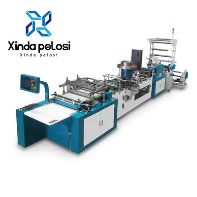 LDPE PP OPP Plastic Zipper Bag Making Machine Customized Voltage
