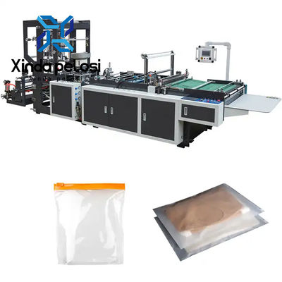 Automated Zipper Bag Making Machine 220V/380V Easy To Operate