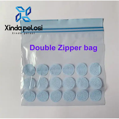 30-160pcs/Min Auto Button Zipper Bag Machine PE Bag Making Machine 9kw