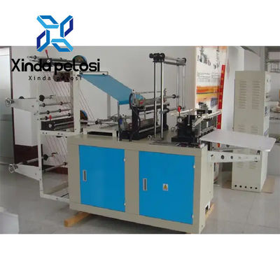 OEM Flat Open Plastic Hdpe Garbage Bag Making Machine 250pcs/Min