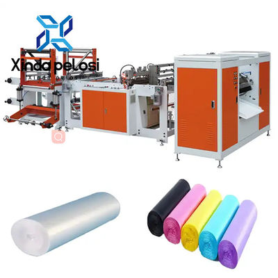 Double Folding Biodegradable Garbage Bags Manufacturing Machine 150pcs/Min 380v