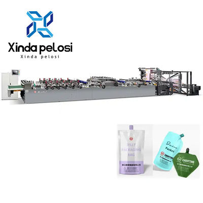 Custom Special Shape PA/PE 3 Sides Seal Liquid Bag Making Machine Automatic
