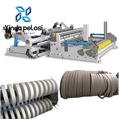 11kw 1600mm Paper Slitting And Rewinding Machine For Manufacturing Plant