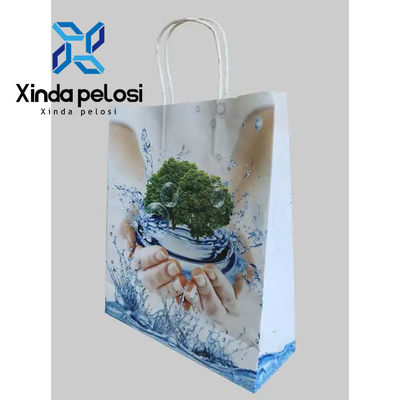 Fully Auto Paper Bag Handle Pasting Machine 380V High Efficiency