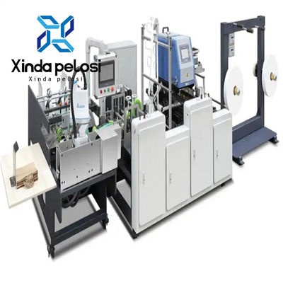 Fully Auto Paper Bag Handle Pasting Machine 380V High Efficiency