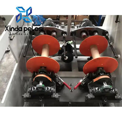 Automic Double Station Twisted Paper Bag Handle Making Machine High Efficiency