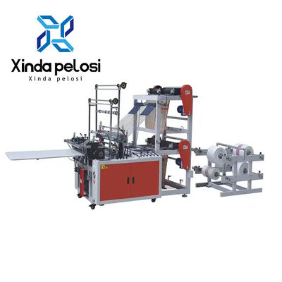 High Speed Carry Flat Plastic Bag Sealing And Cutting Machine 150pcs/Min