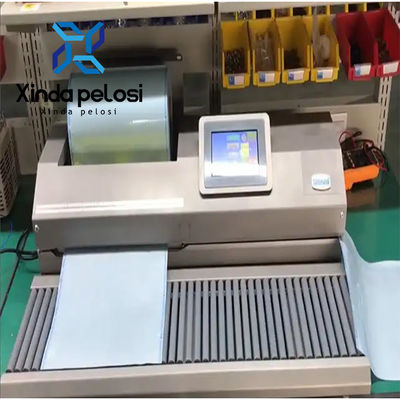 Four Lines Heat Sealing Cold Cutting Bag Sealing And Cutting Machine 1.1kw
