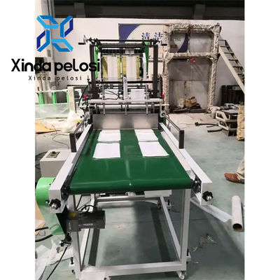 Four Lines Heat Sealing Cold Cutting Bag Sealing And Cutting Machine 1.1kw