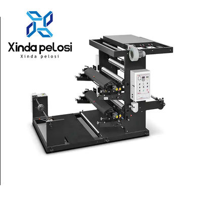 Customized Two Color Non Woven Bag Printing Machine 380V High Efficiency