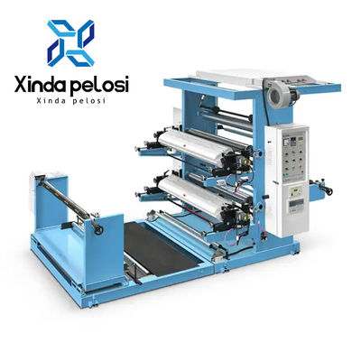 Customized Two Color Non Woven Bag Printing Machine 380V High Efficiency