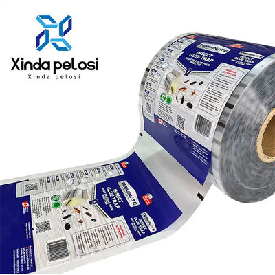 Durable Plastic Bag Materials Printed Packaging Film Roll 100 Microns For Potato Chips