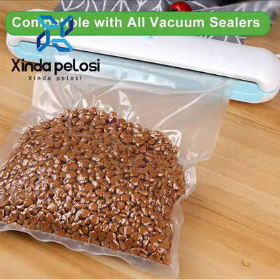 Customization Food Grade Transparent Plastic Bags Vacuum Clear Packaging Bags
