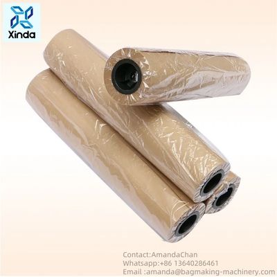 Classic Style  Brown Kraft Paper Cowhide Packaging Paper-Sealed Wrapping Customizable Logo