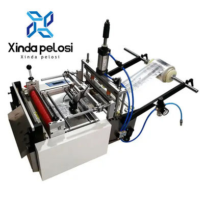 Automated Roll To Sheet Cutter Machine Plastic Bag Cutting And Sealing Machine 220V