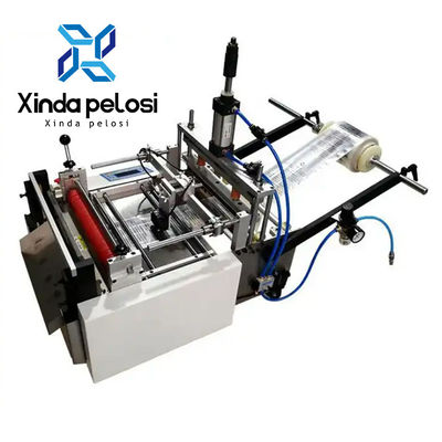220V Polythene Bag Cutting And Sealing Machine High Productivity